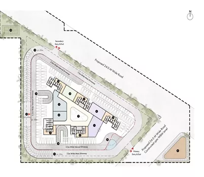 Satya Levante Residences
 Master Plan